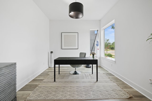 18615 Parkland Xing, Cypress, TX 77433 - office featuring baseboards and light wood-style flooring