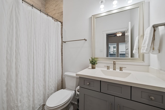 18615 Parkland Xing, Cypress, TX 77433 - full bathroom featuring vanity and a shower with curtain