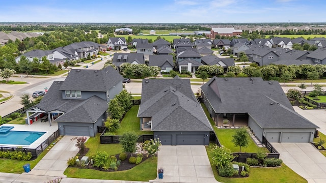 18615 Parkland Xing, Cypress, TX 77433 - aerial perspective of suburban area