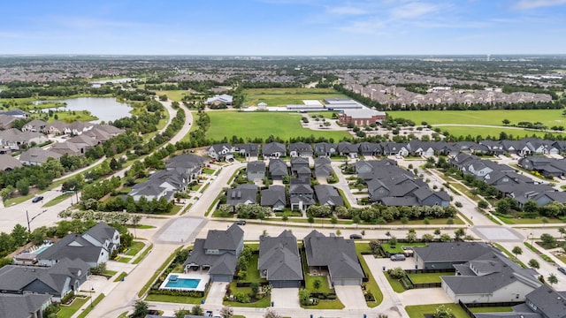 18615 Parkland Xing, Cypress, TX 77433 - aerial perspective of suburban area featuring a nearby body of water