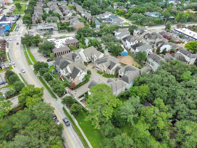1302 Westview Garden Ct, Houston, TX 77055 - aerial perspective of suburban area