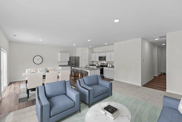 452 Harlow Dr, Montgomery, TX 77316 - living room with recessed lighting