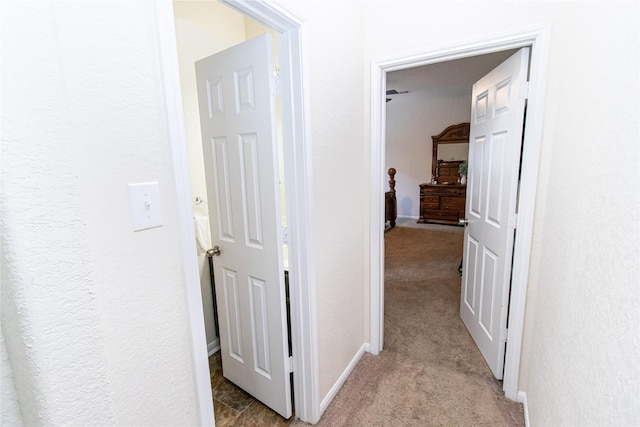 8222 Pastel Dawn Trce, Houston, TX 77049 - hall with light carpet