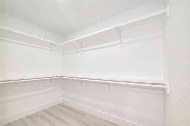 17802 Poppy Trails Ln, Houston, TX 77084 - walk in closet with light wood-style flooring