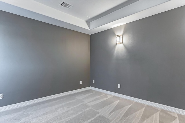 28606 Royal Pines Ct, Fulshear, TX 77441 - spare room with light carpet and a tray ceiling