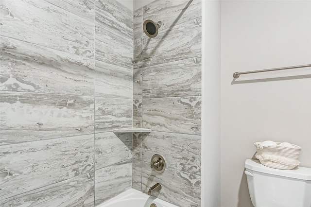 28606 Royal Pines Ct, Fulshear, TX 77441 - full bathroom with tub / shower combination and toilet