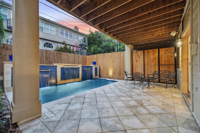 6410 Rodrigo St Unit B, Houston, TX 77007 - view of patio