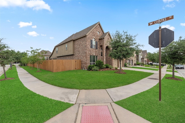 3834 Trophy Ridge Dr, Spring, TX 77386 - view of property exterior with brick siding, concrete driveway, and a garage