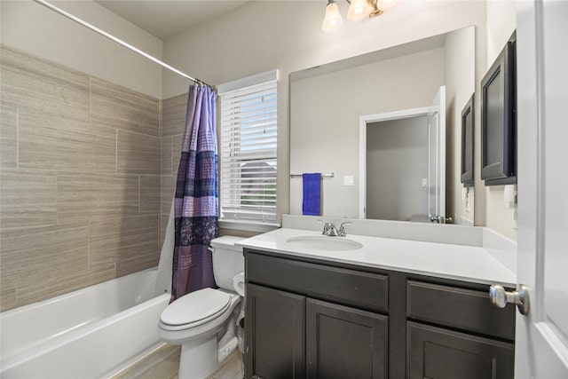 3834 Trophy Ridge Dr, Spring, TX 77386 - full bathroom with vanity and shower / tub combo with curtain
