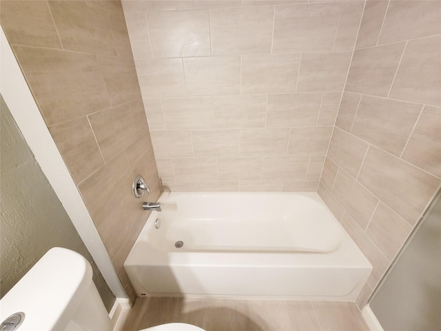 2600 Bellefontaine St Unit A21, Houston, TX 77025 - full bathroom with toilet and shower / tub combination