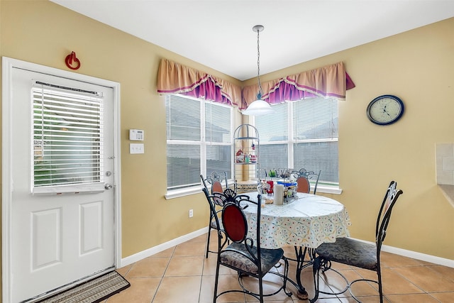 3705 Canterbury Park Dr, Pearland, TX 77584 - dining room featuring light tile patterned floors