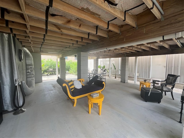 6625 Morris, Galveston, TX 77551 - view of garage