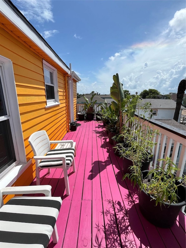6625 Morris, Galveston, TX 77551 - view of deck