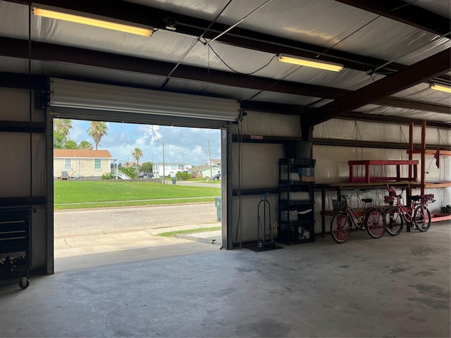 6625 Morris, Galveston, TX 77551 - view of garage
