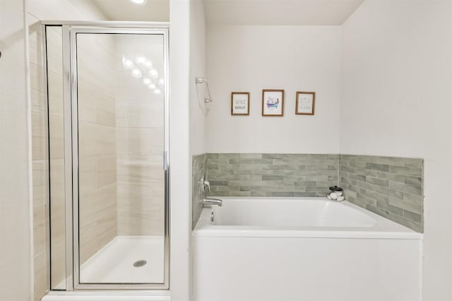 24218 Birchwood Creek Ct, Spring, TX 77389 - full bath with a shower stall and a bath
