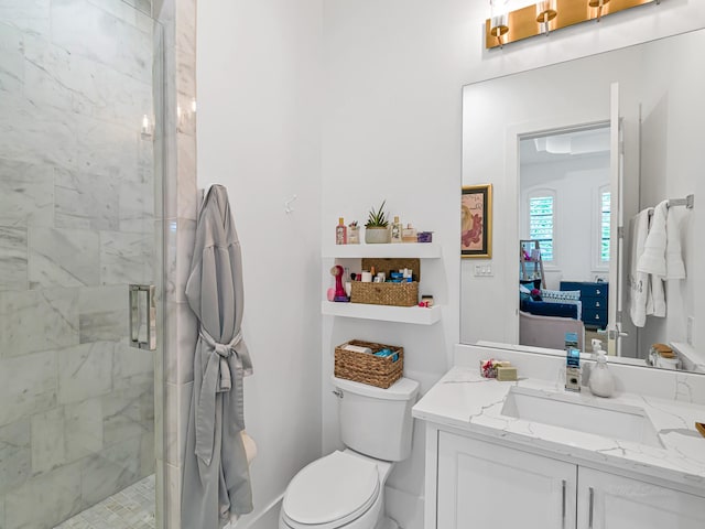 518 Hallie Dr, Houston, TX 77024 - full bath with a stall shower and vanity