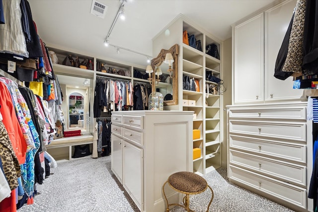 7614 Brykerwoods Dr, Houston, TX 77055 - walk in closet with carpet floors