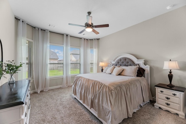 1926 Kingston Meadow Ln, Katy, TX 77494 - bedroom featuring light carpet and ceiling fan