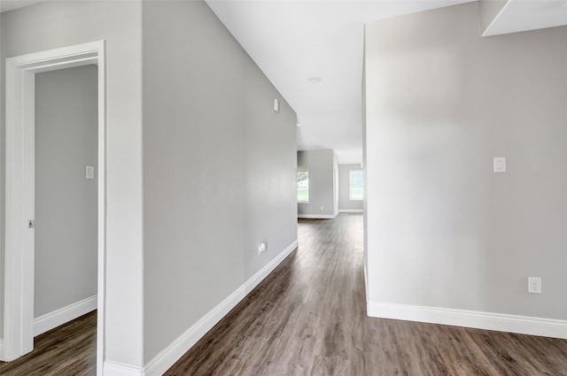 214 Kickapoo Dr, Anahuac, TX 77514 - hall with wood finished floors