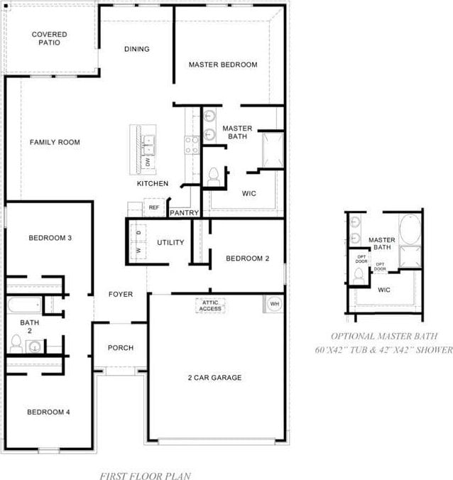 214 Kickapoo Dr, Anahuac, TX 77514 - view of room layout