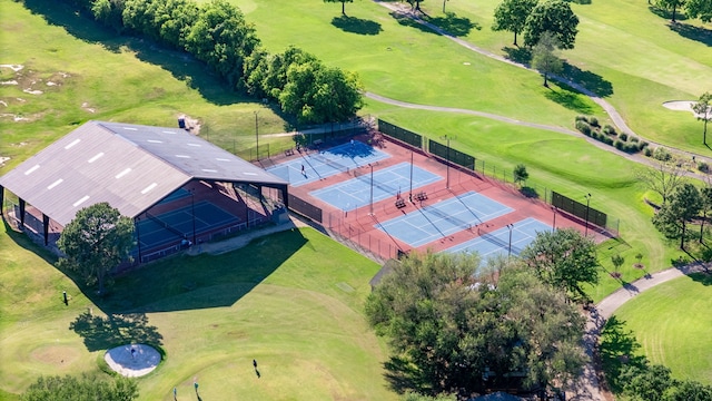 7306 Creek Crest Dr, Houston, TX 77095 - aerial view of a golf course