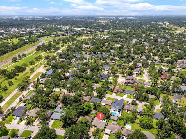 2110 Chippendale Rd, Houston, TX 77018 - aerial view of residential area