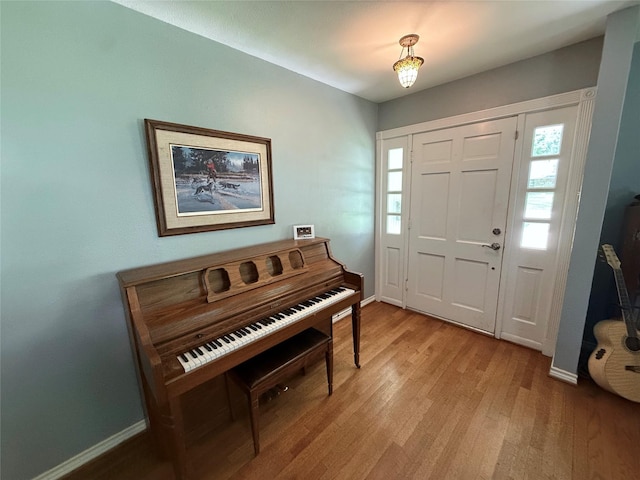 132 Daisy St, Lake Jackson, TX 77566 - entryway with light wood finished floors and baseboards