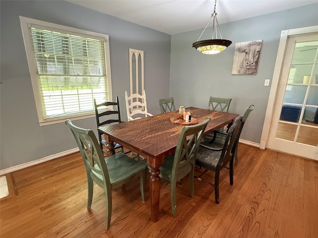 132 Daisy St, Lake Jackson, TX 77566 - dining area featuring light wood finished floors