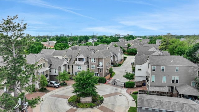 1002 Shepherd Oaks Dr, Houston, TX 77018 - aerial view of residential area