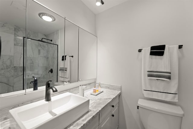 5555 Del Monte Dr Unit T24, Houston, TX 77056 - full bath with vanity and a marble finish shower