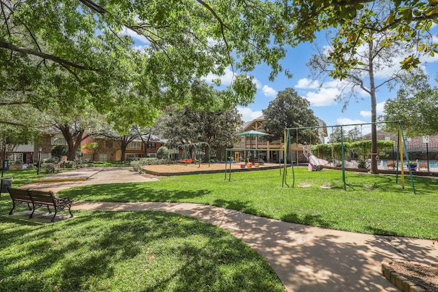 6442 Olympia Dr Unit 85, Houston, TX 77057 - surrounding community featuring a lawn