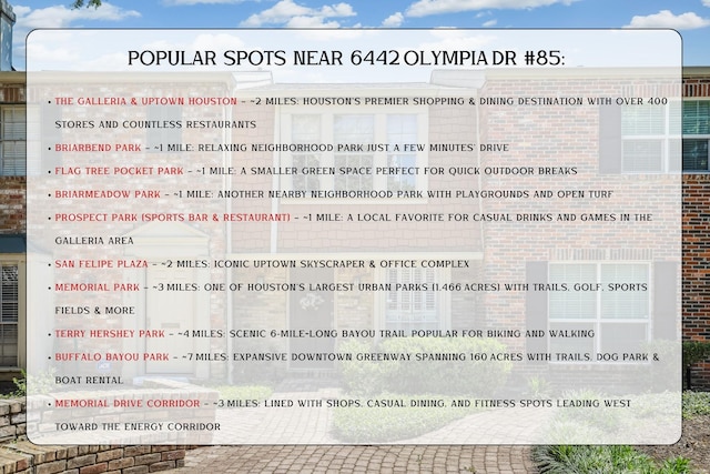 6442 Olympia Dr Unit 85, Houston, TX 77057 - view of miscellaneous document