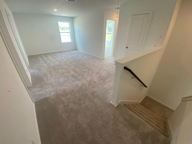 253 Douglas Hills Dr, Magnolia, TX 77354 - empty room with carpet and stairs