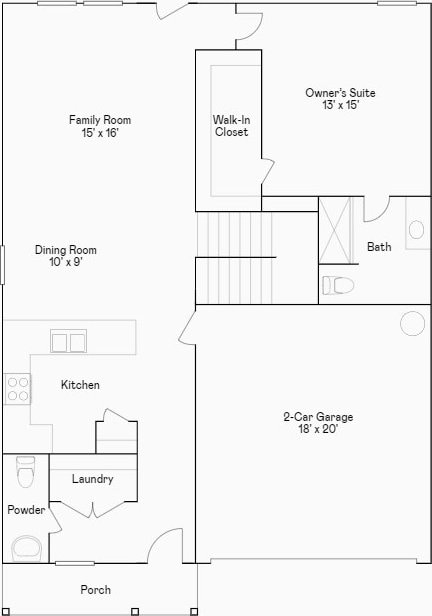 253 Douglas Hills Dr, Magnolia, TX 77354 - view of property floor plan