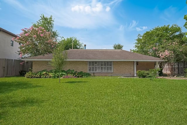 13115 Apple Tree Rd, Houston, TX 77079 - back of house with brick siding and roof with shingles