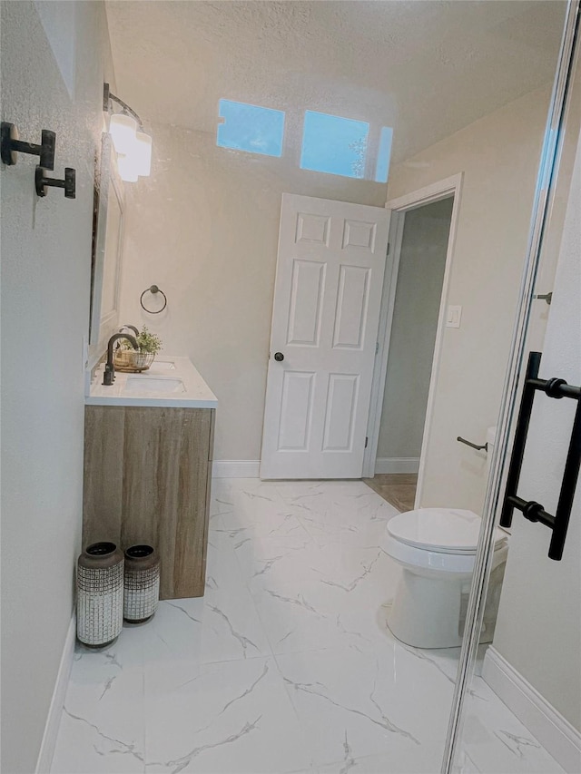 4521 Kingsbury St, Houston, TX 77021 - bathroom with marble finish flooring and vanity