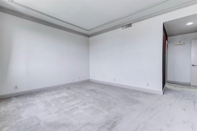 49 Briar Hollow Ln Unit 1801, Houston, TX 77027 - unfurnished room with crown molding and carpet flooring