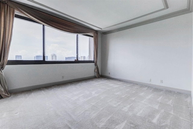 49 Briar Hollow Ln Unit 1801, Houston, TX 77027 - empty room featuring carpet floors and crown molding