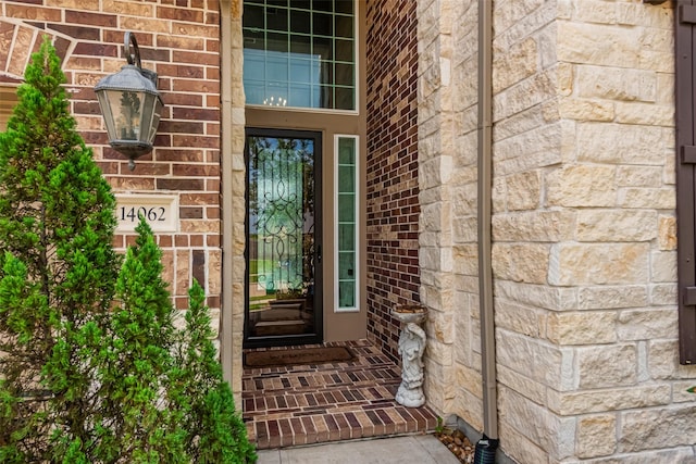 14062 Dunsmore Landing Dr, Houston, TX 77059 - view of exterior entry with brick siding