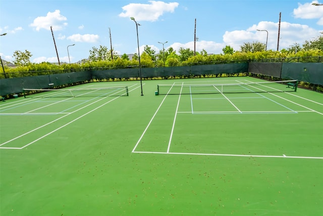 14062 Dunsmore Landing Dr, Houston, TX 77059 - view of tennis court with community basketball court