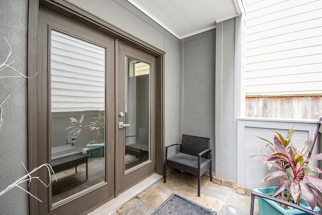 5638 Petty St Unit B, Houston, TX 77007 - entrance to property featuring french doors