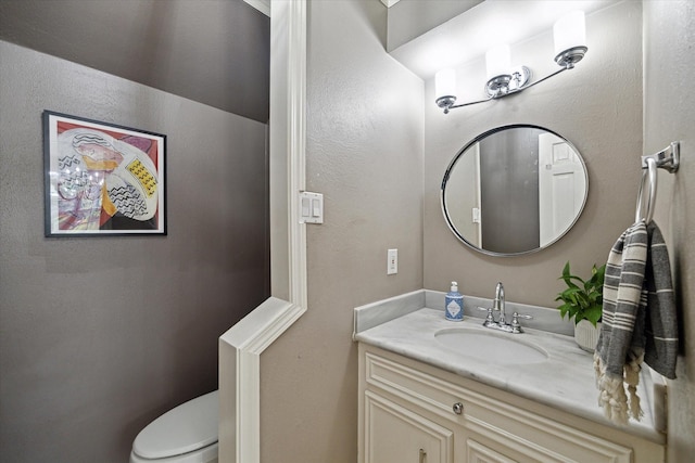 1643 Fall Valley Dr, Houston, TX 77077 - bathroom with vanity and toilet