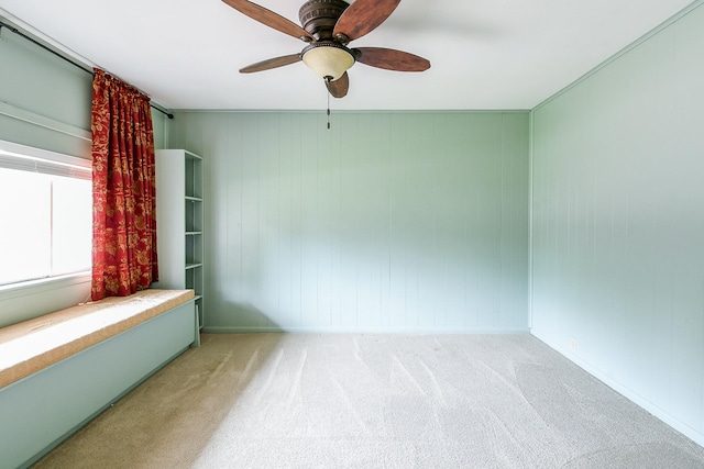 7111 Oak Village Dr, Houston, TX 77396 - carpeted spare room with ceiling fan