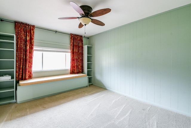 7111 Oak Village Dr, Houston, TX 77396 - empty room with carpet and a ceiling fan