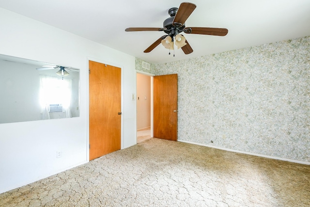 7111 Oak Village Dr, Houston, TX 77396 - unfurnished room with carpet and ceiling fan
