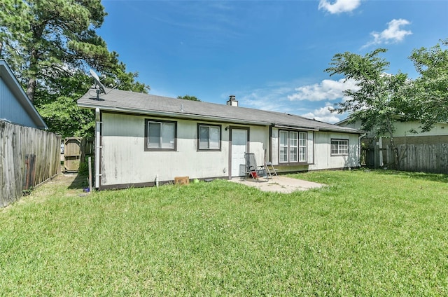 8611 Sherrywood Dr, Houston, TX 77044 - rear view of property with a fenced backyard