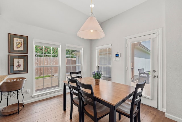 21403 Wild Jasmine Ln, Katy, TX 77450 - dining room featuring light wood-style floors and baseboards