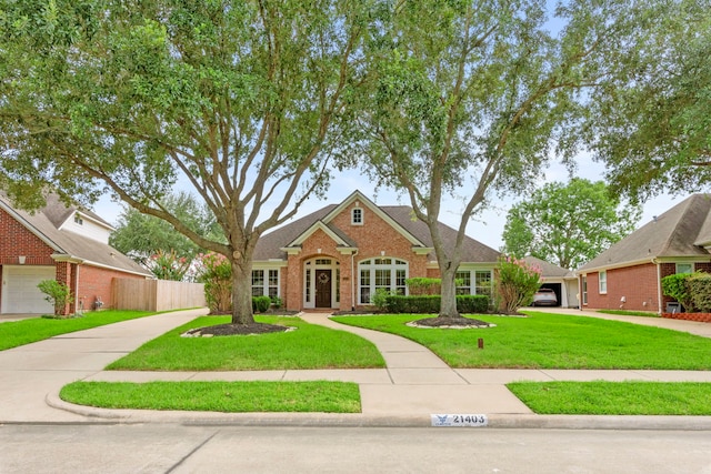 21403 Wild Jasmine Ln, Katy, TX 77450 - traditional home with brick siding