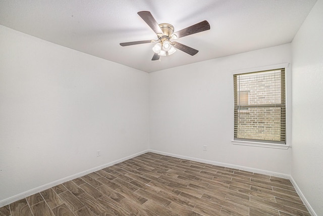 21323 Cypress Live Oak, Cypress, TX 77433 - unfurnished room featuring wood finished floors and a ceiling fan