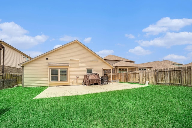 21323 Cypress Live Oak, Cypress, TX 77433 - back of house featuring a patio and a fenced backyard